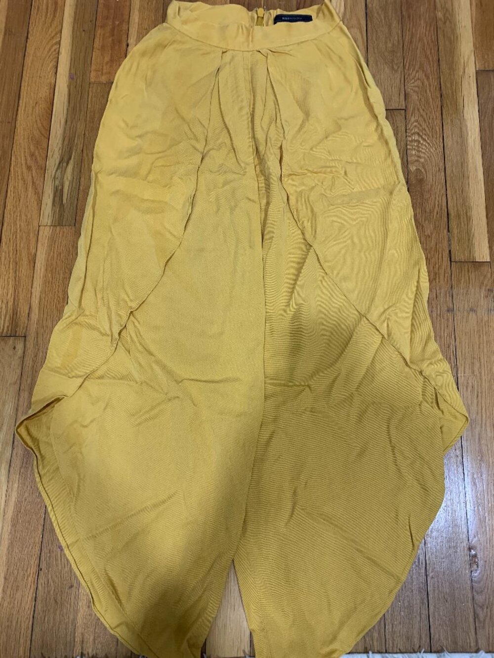 Yellow BCBG pants